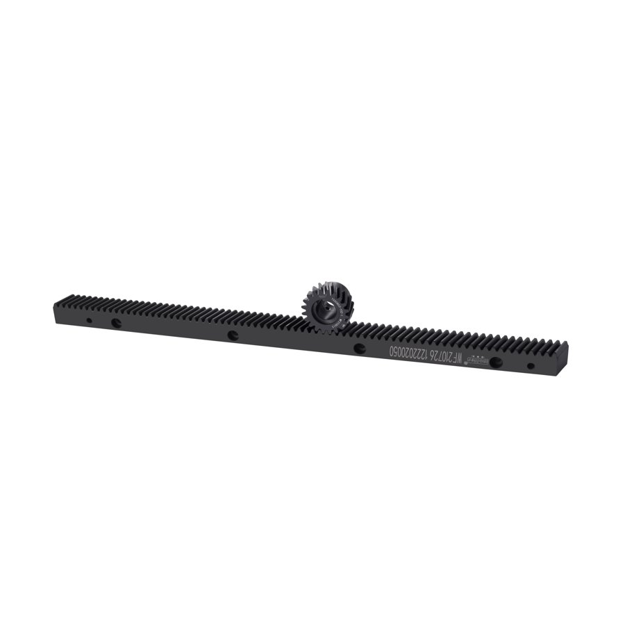 Wolfer 헬리컬 밀링 랙 / Milled Helical Rack · 도면대로 제작 · 포산 제조