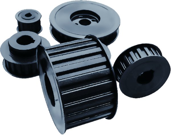 Wolfer 스트레이트 보어 사다리꼴 치형 타이밍 풀리 / Plain-Bore Trapezoidal Pulleys (MXL/XL/L/H)